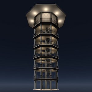 Tropical pavilion 26A31 3D model