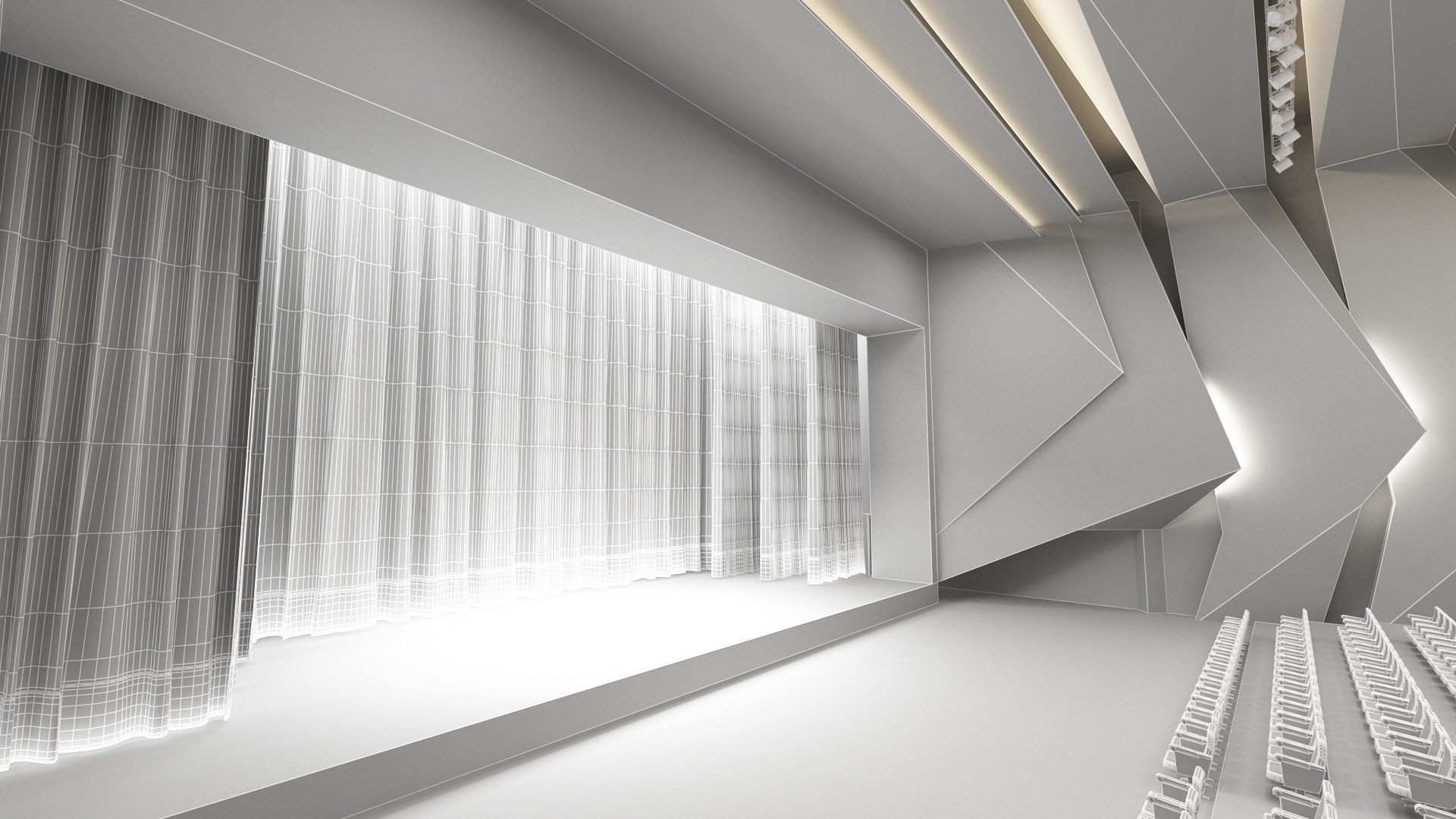 Theatre Model - TurboSquid 2138427
