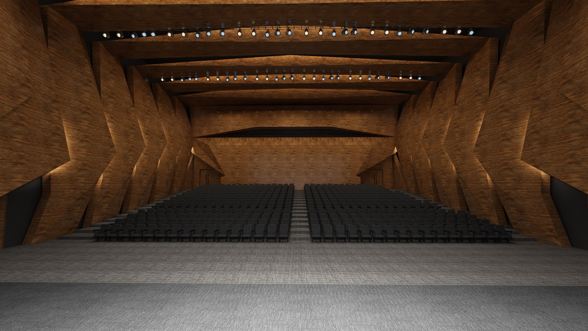 Theatre Model - TurboSquid 2138427