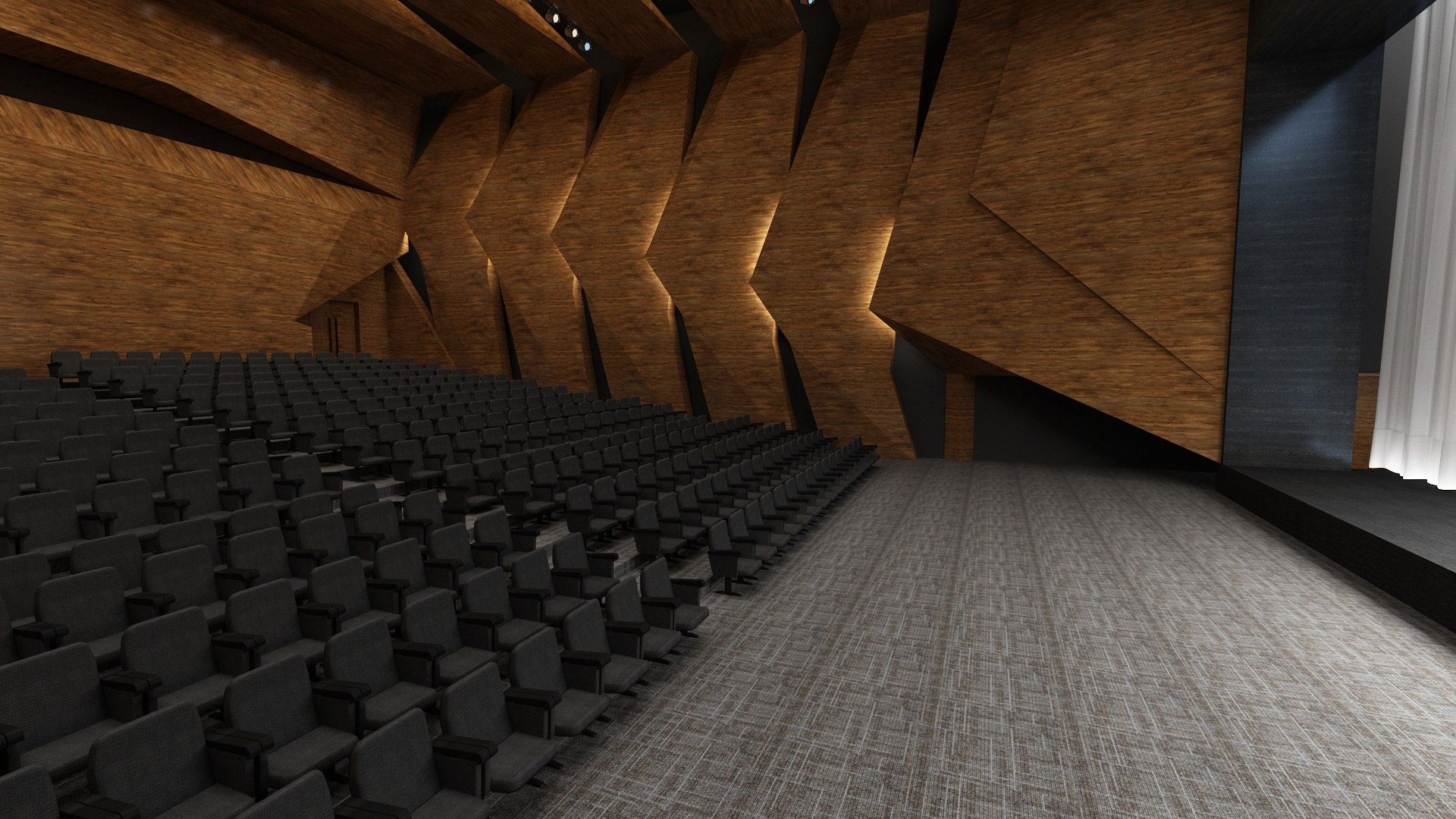 Theatre Model - TurboSquid 2138427