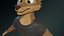 3D model Cassandra Anthro Wolf
