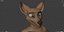 3D model Cassandra Anthro Wolf