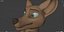 3D model Cassandra Anthro Wolf