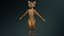 3D model Cassandra Anthro Wolf