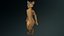 3D model Cassandra Anthro Wolf