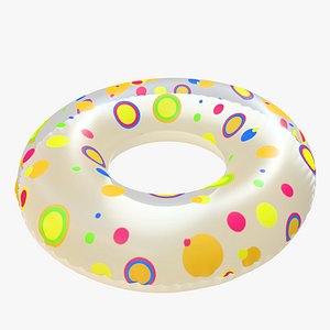 realistic float ring 01 3D model