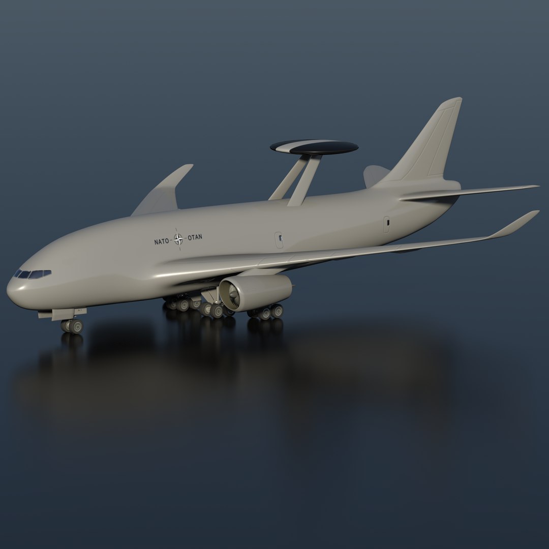 3d Model Airborne Awacs
