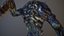 Alien PBR Game Character com LOD