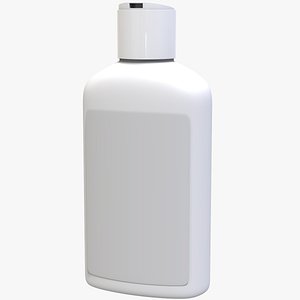 3D Bottle With Clip Top Cap