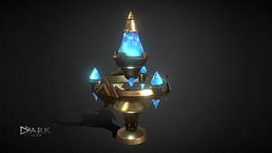 Final Fantasy Aetheryte 3D model