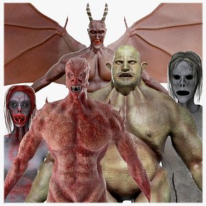 Humanoid Monsters Collection