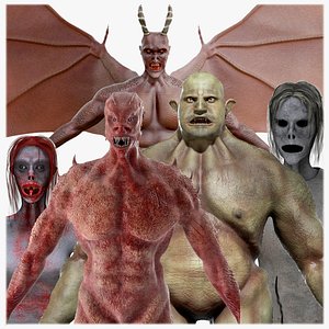 Humanoid Monsters Collection