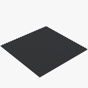 Soundproof panel model