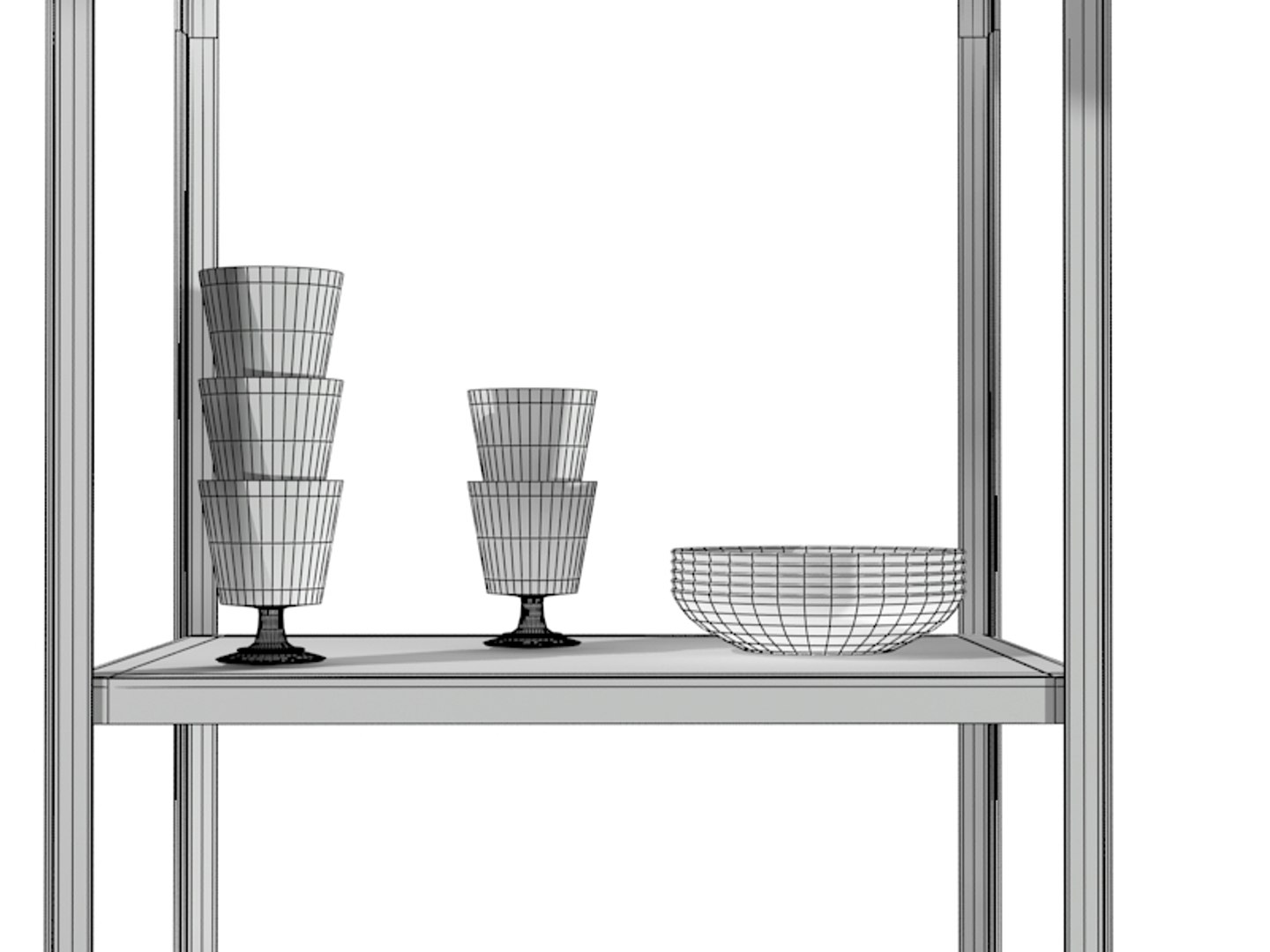 Rack Utensils 3d Max