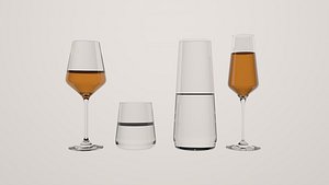 3D model Modern Wine Glass