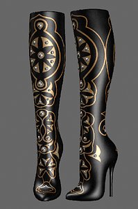 shoeshighheelboot 3D