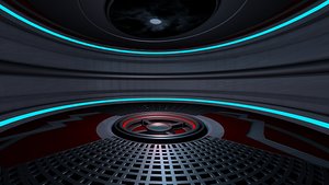 Sci Fi Room 3D model