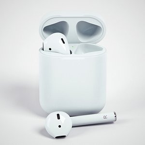 3d model apple airpods