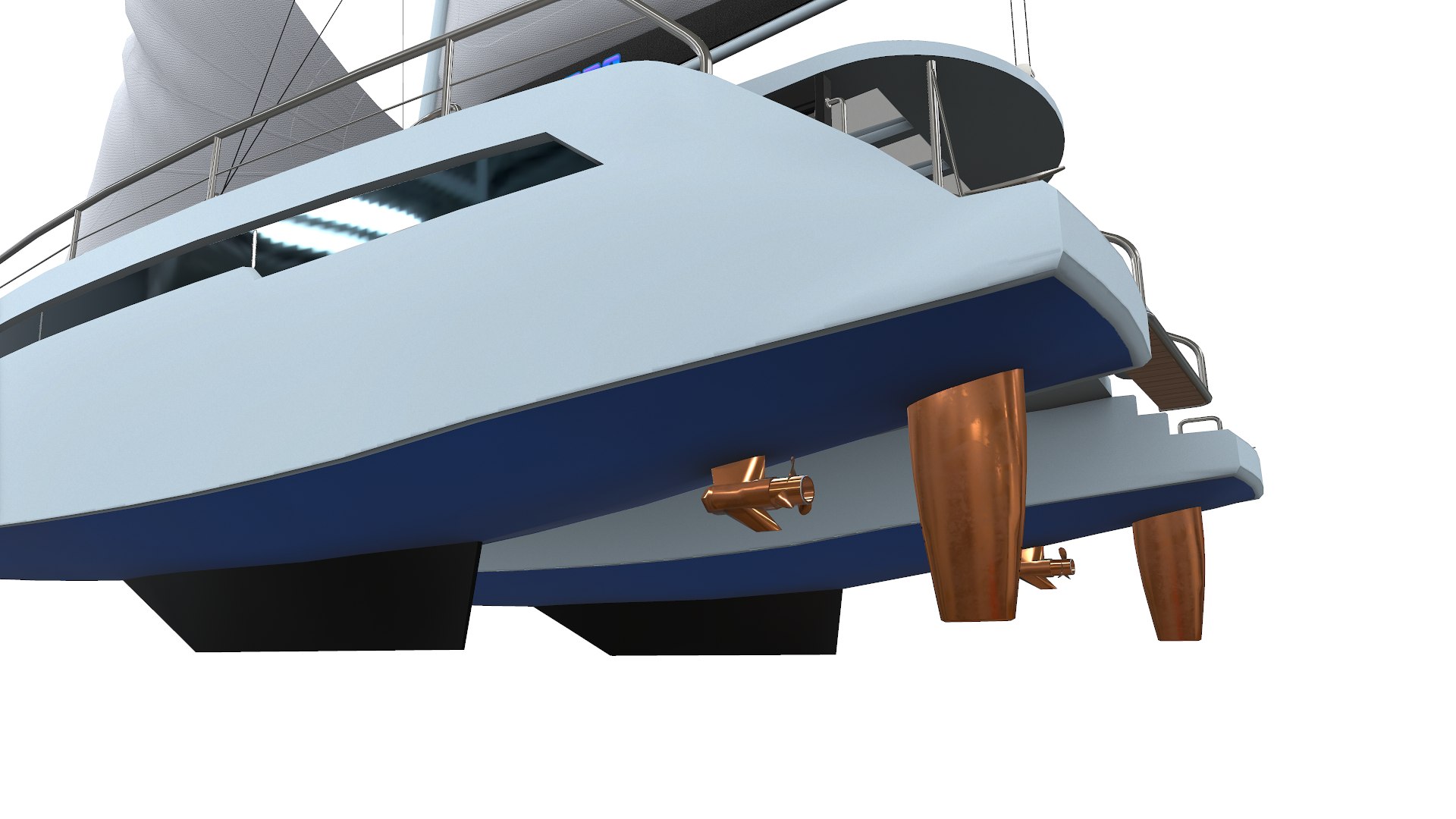 Catamaran Low-poly PBR 3D model https://p.turbosquid.com/ts-thumb/cX/MiBS03/di/screenshot027/png/1683254351/1920x1080/fit_q87/455403c95bff6230f4974df3d5bd8e3b4e7411d9/screenshot027.jpg