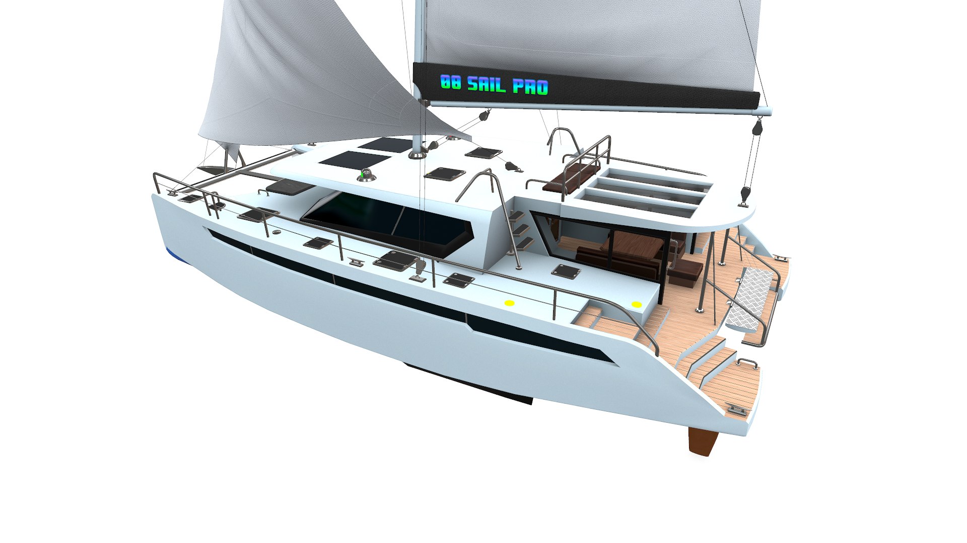 Catamaran Low-poly PBR 3D model https://p.turbosquid.com/ts-thumb/cX/MiBS03/uN/screenshot006/png/1683254297/1920x1080/fit_q87/464a86ddaec68da9dd2d0f6c5420e81a9f07b611/screenshot006.jpg