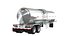 Food Grade Trailer Collection Milk Trailer 3D model