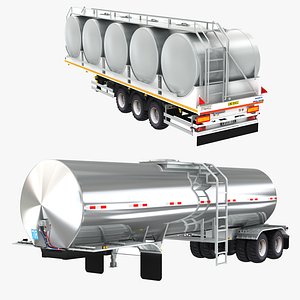 Food Grade Trailer Collection Milk Trailer