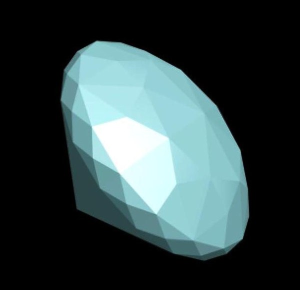 3d diamond gem