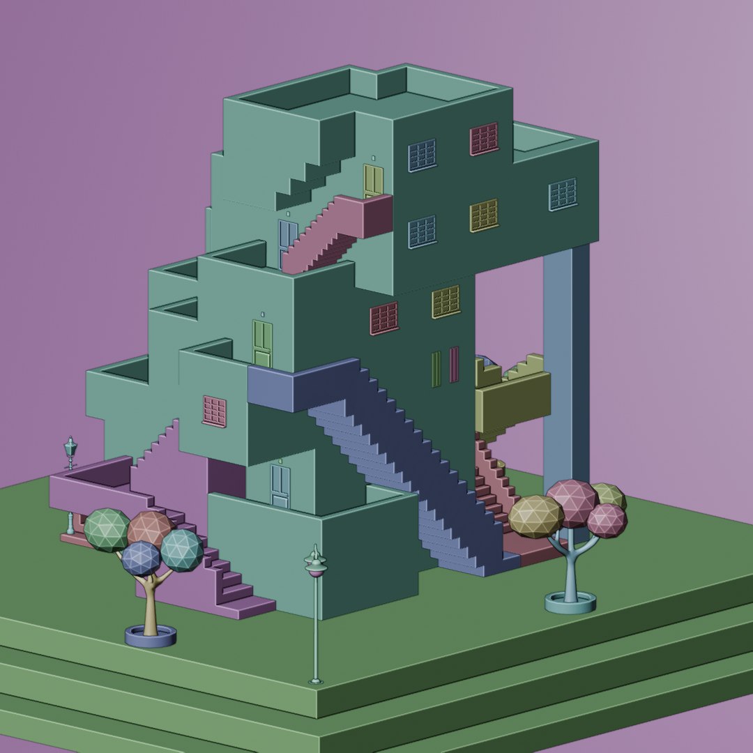 3D Stylized Brutalist Isometric House - Low Poly Game Ready https://p.turbosquid.com/ts-thumb/cX/PkdqA6/Mn/brutalistisometrichouse8/png/1767451037/1920x1080/fit_q87/4d319f383a773bc36b9cf3a5d6ac75c8fa857e17/brutalistisometrichouse8.jpg