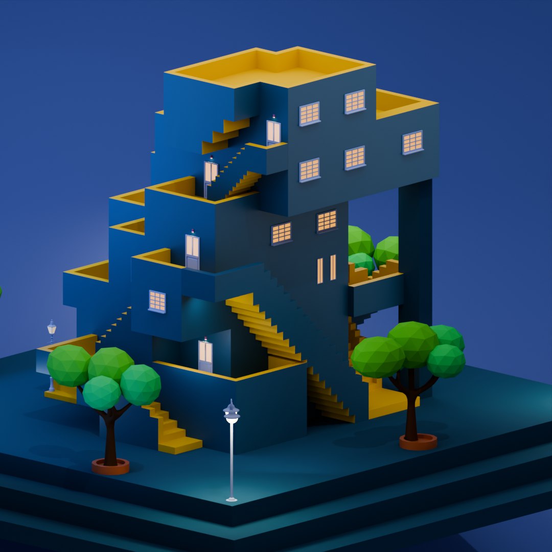 3D Stylized Brutalist Isometric House - Low Poly Game Ready https://p.turbosquid.com/ts-thumb/cX/PkdqA6/xO/brutalistisometrichouse5/png/1767451036/1920x1080/fit_q87/cc6012e230cfdac0c08314d9218ffa45a82f0a4a/brutalistisometrichouse5.jpg