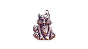 pendant cat bully model
