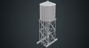 water tank 1a 3D