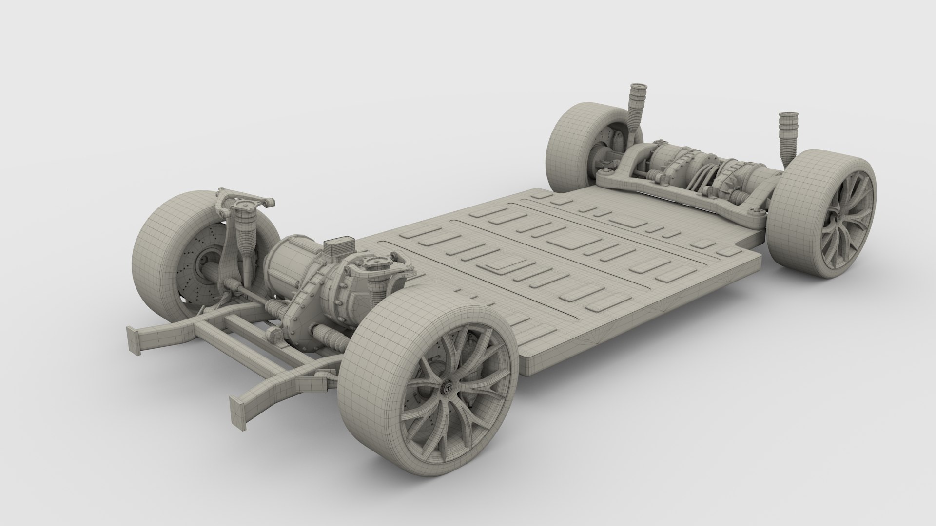 Tesla roadster chassis sale