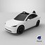 Convertible Ride-On Electric Car White