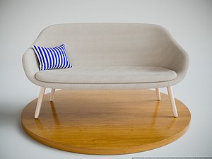 hay sofa comwell 3D model