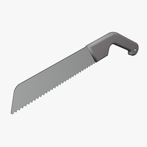 Hand Saw - Geometry Only No Textures No Materials