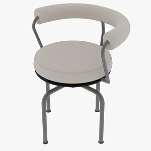 3D Sling Snowy Office Chair model