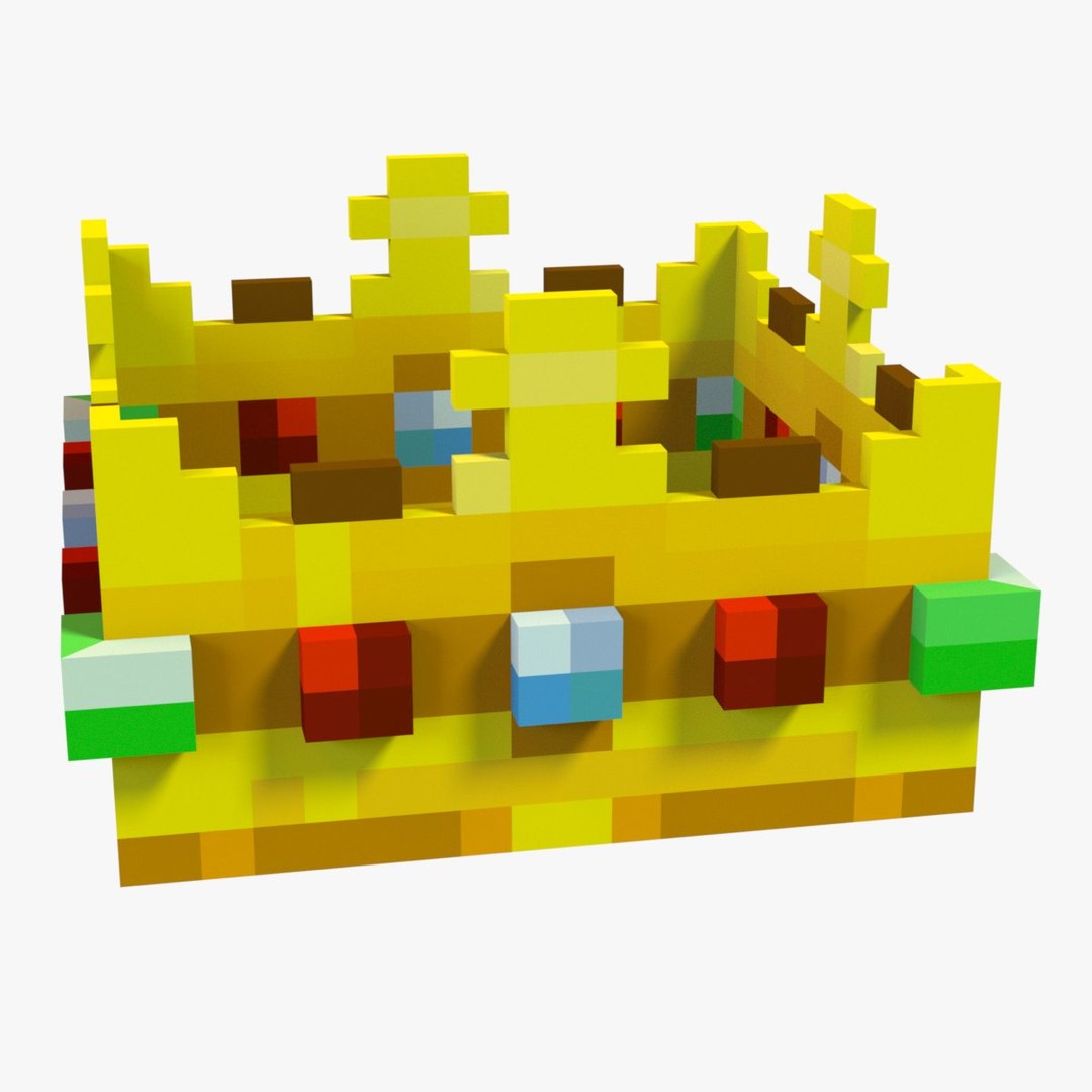 Minecraft Crown 3D model - TurboSquid 1925472