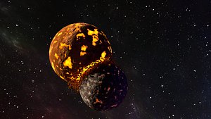 Planets Explosion ANIMATED