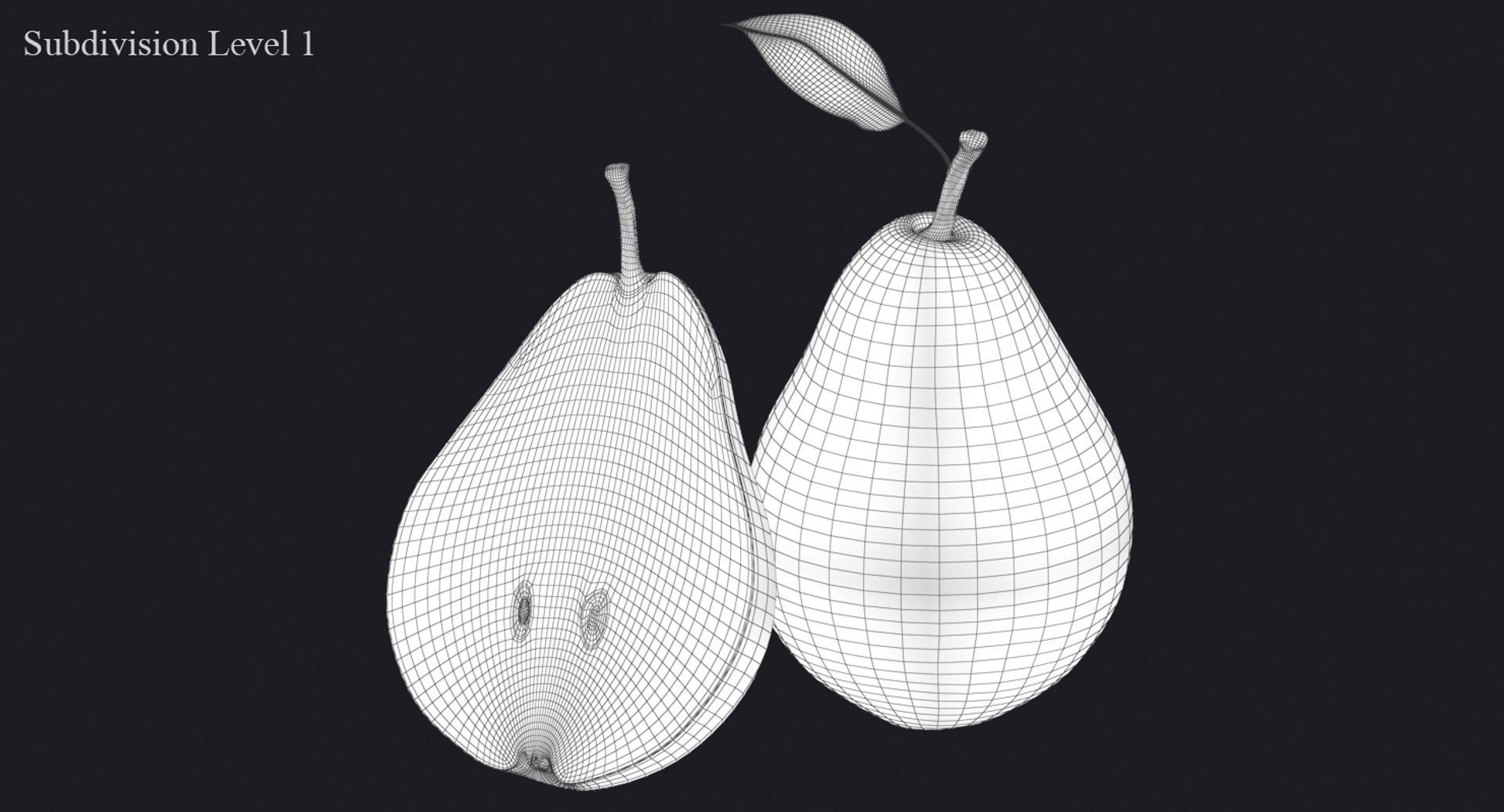 Realistic pear fruit model - TurboSquid 1383247