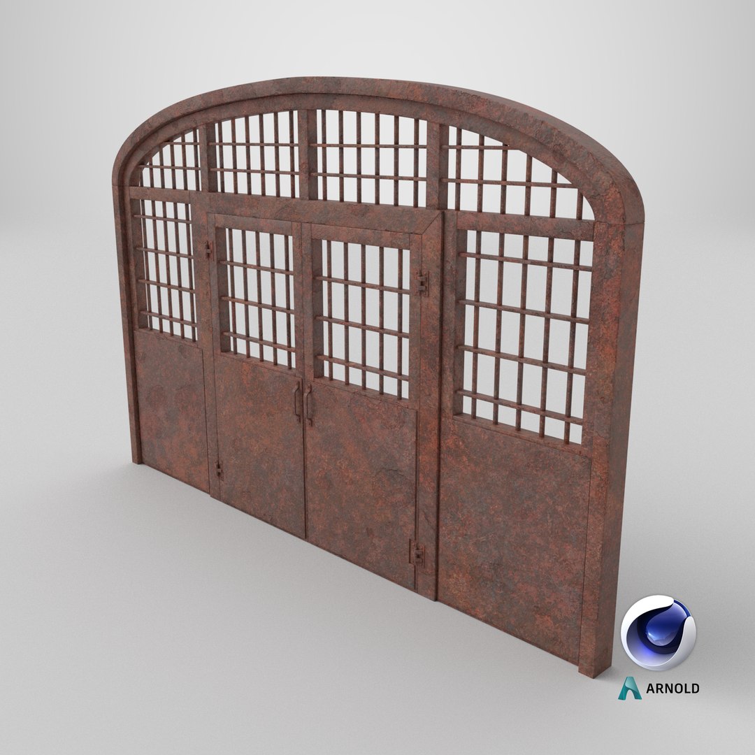Rusty Metal Gates 3D model https://p.turbosquid.com/ts-thumb/cY/2dHSJi/6w/stemcell_cinema_4d_arnold_render/png/1779989658/1920x1080/fit_q87/ccbc998bf98bc5b7be320edecf115dca63633315/stemcell_cinema_4d_arnold_render.jpg