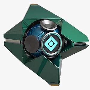 Destiny 2 Ghost Shell V2 3D model