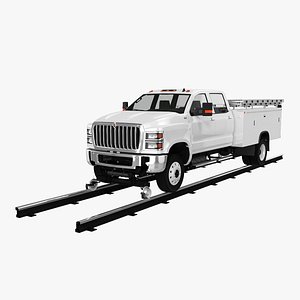 3D International CV 2020 Road-rail Truck model