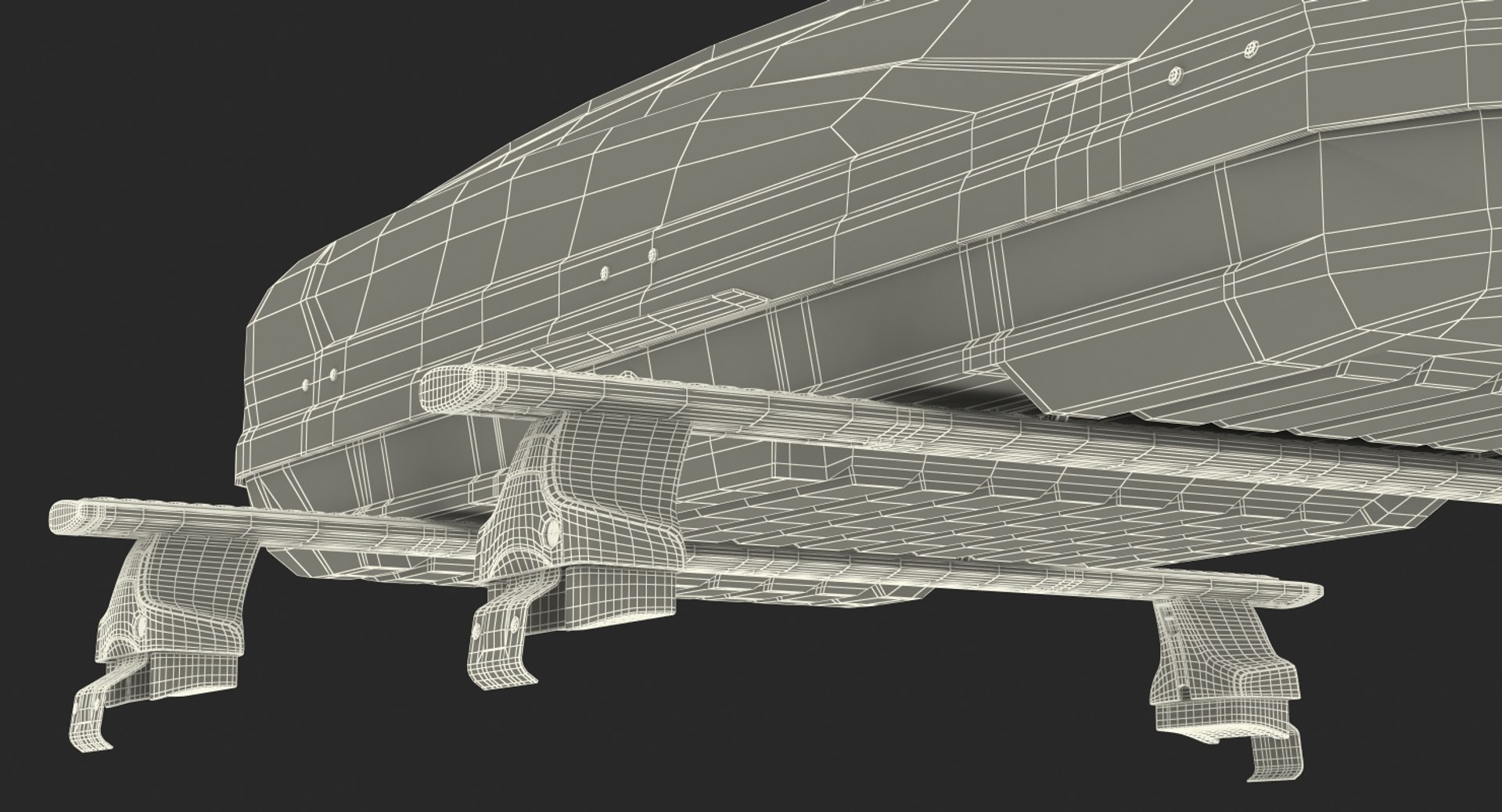 3D car roofbox trunk generic model - TurboSquid 1318157