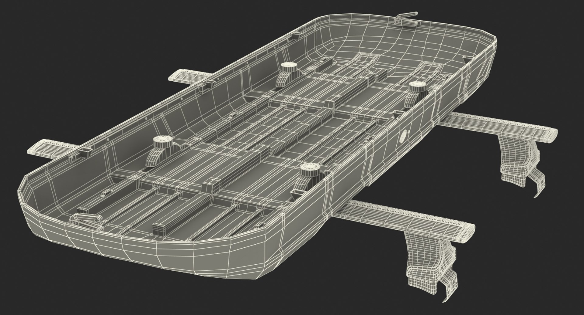 3D car roofbox trunk generic model - TurboSquid 1318157
