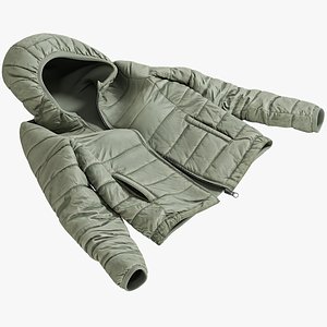 3D realistic women s jacket model