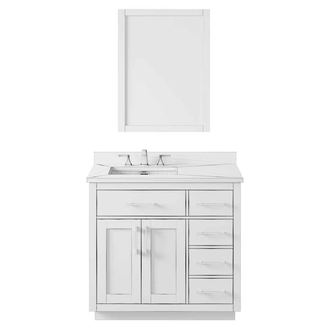 3D OVE Alonso 36 Vanity TurboSquid 1888591