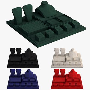 Monicadisplaystudio Jewelry Stand Vol 09 with 5 color