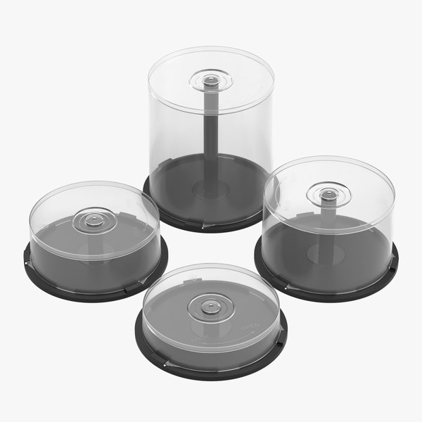 3D DVD Cake Box model - TurboSquid 1833366