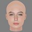 Matilda De Angelis Head - No Hair - Low poly head for game