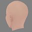 Matilda De Angelis Head - No Hair - Low poly head for game